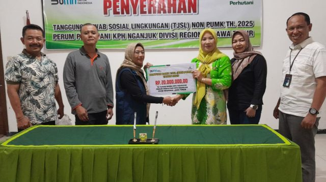 tk tunas rimba tamanan bantuan perhutani Nganjuk